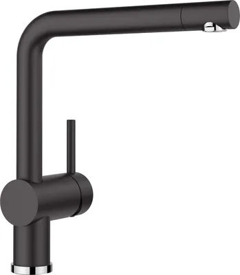 Immagine prodotto di BLANCO LINUS SILGRANIT look argento granito nero