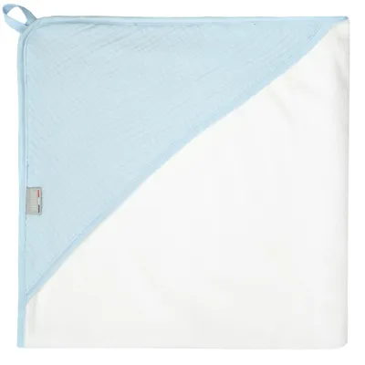 Produktbild von Badecape Jeanne - 75 x 75 cm - Blau | by SEVIRA KIDS