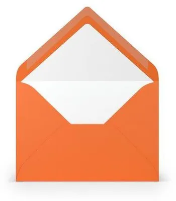 Produktbild von Briefhülle Paperado B6 SF orange