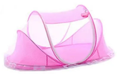 Produktbild von Babybett mit Moskitonetz, tragbares Faltbett, Pop-Up-Sommerreisebett mit Moskitonetz, Babybetten für geborene