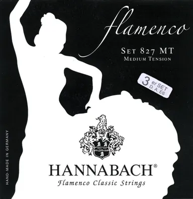 Image de Hannabach 8277MT Flamenco - medium - set de basses