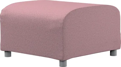Produktbild von Dekoria Bezug für Klippan Hocker, schwarz--rosa, Husse, Klippan Hocker