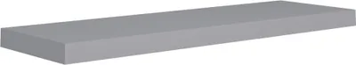 Image de Étagère flottante murale gris 80x23,5x3,8 cm MDF