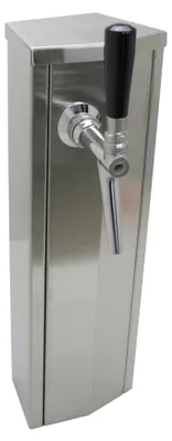 Produktbild von Schanksäule, Bierzapfsäule, Edelstahl, 1-leitig