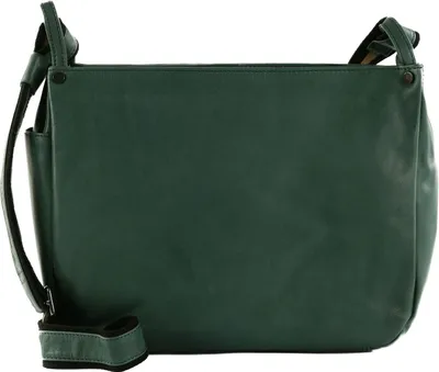 Produktbild von HAROLD'S Umhängetasche Schultertasche Caugio Crossbag Zip Green tannengrün