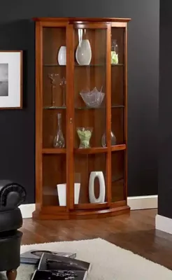 Image de Armoires Bois Vitrine Verre Armoire Vitrine Salon Meubles Buffet