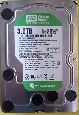 Produktbild von Western Digital WD30EZRX 3TB SATA 3,5"
