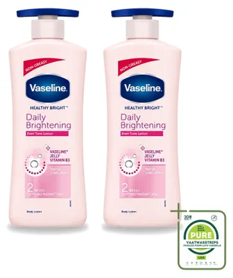 Zdjęcie produktu dla 2 x Balsam do ciała Vaseline Even Tone, rozjaśniający, 600 ml - opakowanie zbiorcze - 2 sztuki