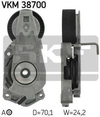Produktbild von SKF Spannrolle für Keilrippenriemen für Mini Mini Cabriolet