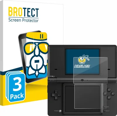 Produktbild von 3x BROTECT Schutzglas für Nintendo DSi Schutzfolie Panzer Folie Glas Display Schutz klar