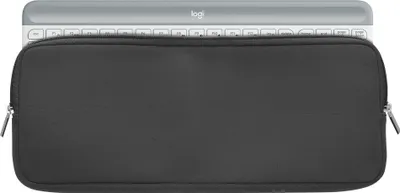 Produktbild von kwmobile Tastatur-Hülle kompatibel mit Logitech MK470 - Neopren Schutzhülle Case Tasche für Tastatur - Neoprentasche für Keyboard - Grau