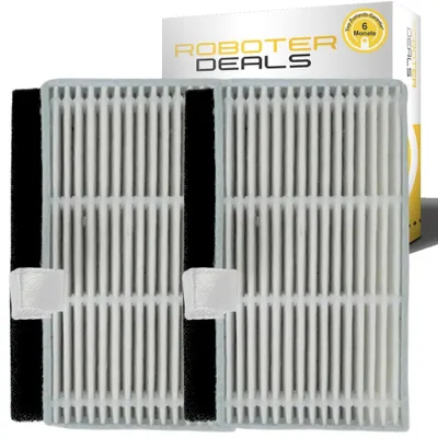 Produktbild von Feinstaubfilter, Ersatz Filter (2 Stück) für Dreame Mova E20, Mova E20 Plus