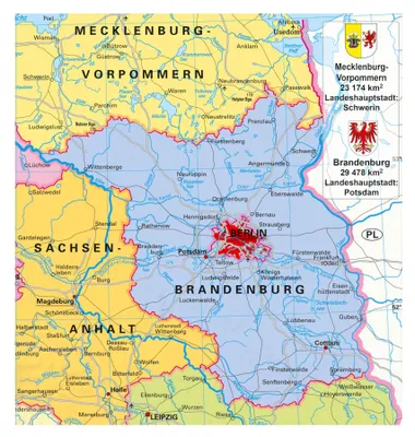 Produktbild von Die Welt politisch Wandkarte Poster