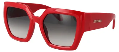 Produktbild von Just Cavalli SJC149 Rosso pieno lucido 53/21/140 Damen Sonnenbrillen