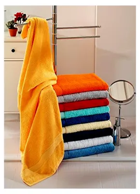 Produktbild von Saunatuch in königsblau aus 100% Baumwolle, 450 g/m², 70 x 180 cm