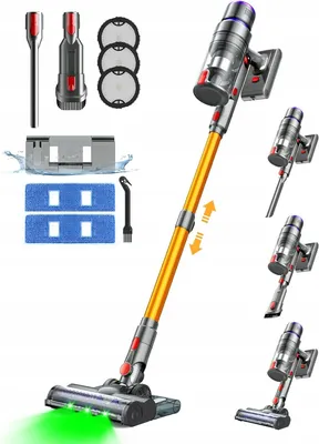 Produktbild von Kabelloser Staubsauger Vactechpro V15 6W1 450W 40Kpa LED 60Min + Wischen