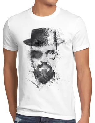 Produktbild von style3 Walter Crystal T-Shirt Herren meth white tv serie