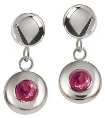 Image de Boucles d'oreilles Boccia 05051-03 titane/tumaline