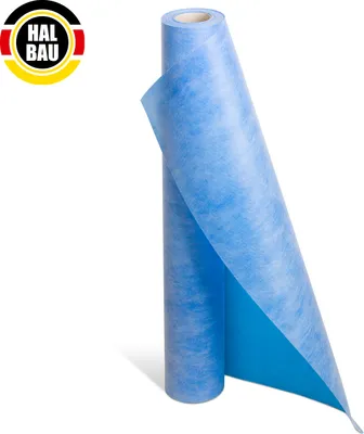 Image de Membrane d'étanchéité 20 m² - Toile d'étanchéité pour zones humides - Carrelage - Balcons - Terrasse - Salle de bains - Sanitaires - Membrane d'étanchéité HP