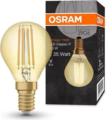 Produktbild von Osram VINTAGE 1906 LED 36 4.5 W/2400K E14