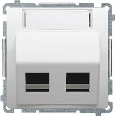 Obrázek produktu pro Kontakt-Simon BMGKS2P.01/11, Bílá, Plast, IP20, 75 mm, 32 mm, 75 mm