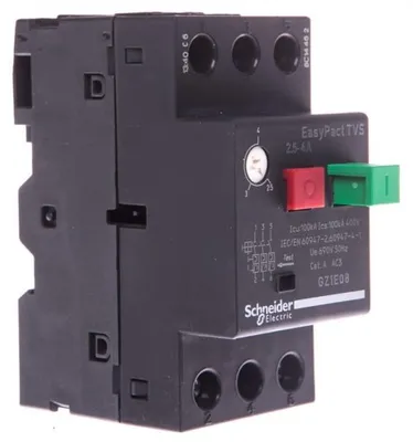 Immagine prodotto di Sezionatore motore 3P 1,1kW 2,5-4A Schneider GZ1E08