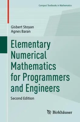 Immagine prodotto di Elementary Numerical Mathematics for Programmers and Engineers