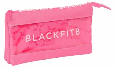 Immagine prodotto di Custodia tripla multiuso BlackFit8 Glow up Pink (22 x 12 x 3 cm)