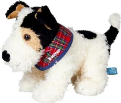 Produktbild von Coppenrath 16934 - Die Spiegelburg - Lustige Tierparade - Plüsch Hund, Foxterrier Boomer