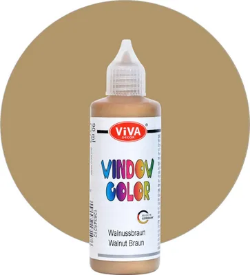 Produktbild von ViVA DECOR Window Color 80ml, Wallnussbraun