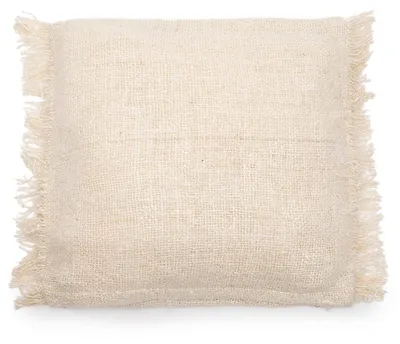 Image de Coussin avec insert moelleux, couleur crème