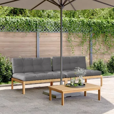 Image de Bancs de jardin - Bancs d'extérieur - Canapés de jardin - Mobilier de jardin - Bois d'acacia massif