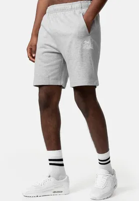 Produktbild von Herren Shorts normale Passform DROMORE Marl Grey/White XXL Lonsdale