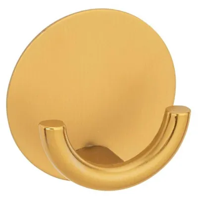 Produktbild von Doppelter Badezimmerhaken Rondo Gold