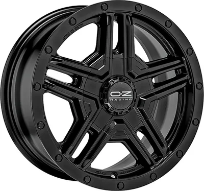 Produktbild von ALUFELGE OZ Racing RALLY ADVENTURE 8x17 6x139.7 ET 35 MATT BLACK