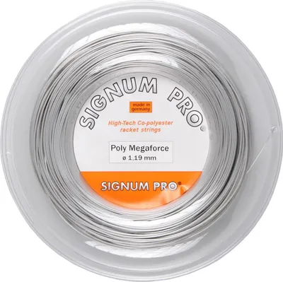 Image de Signum Pro Tennissaite Poly Megaforce 200m silber, 255000238300020