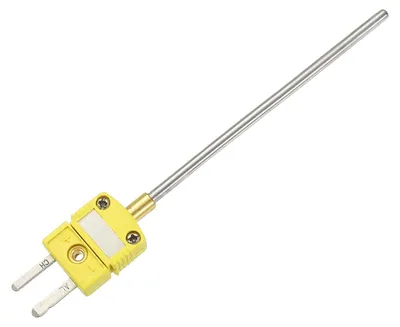 Typ K Temperatursensor, Edelstahl, -40–1100 °C, 85 mm
