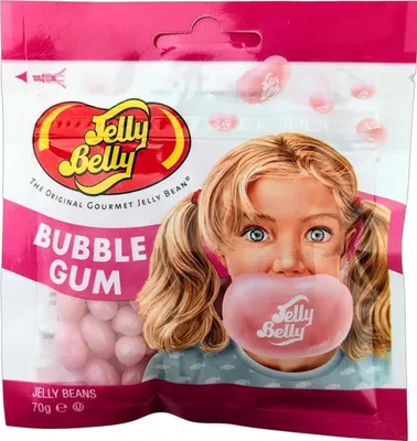 Produktbild von Jelly Belly Beans Bubble Gum 70g