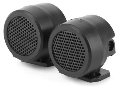 Image de 2 haut-parleurs tweeters universels 500 W Super Power Loudspeaker Système audio pour voiture Rond
