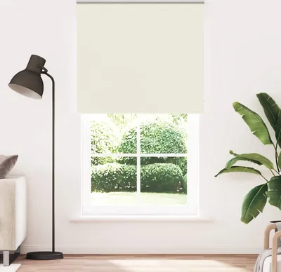 Produktbild von Schlichtes Verdunkelungsrollo Cremeweiß 125x230cm Stoffbreite 121,6cm Rollos CHY223937