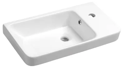 Produktbild von Sapho LUXA Keramik-Waschtisch 55x30cm, Weiß