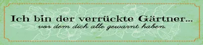 Produktbild von vianmo Blechschild 10x46 cm würde gern nach Egalwohin