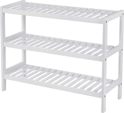 Produktbild von Schuhschrank Regal 70 x 26 x 55 cm Weiß