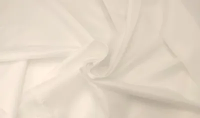 Produktbild von Futterstoff Meterware (Weiß) 150 cm breit. Dekoration, Bekleidung, Fahnen, Hochzeit, Vorhang