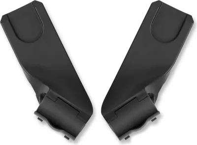 Two black adapters are shown against a white background.