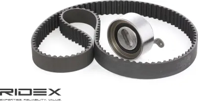 Produktbild von RIDEX 307T0153 Zahnriemensatz für TOYOTA COROLLA Liftback (E11) 121-Zähne