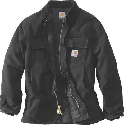 Produktbild von Carhartt Herren Jacke C003 Insulated Traditional Coat | 106674, Farbe:black, Größe:M