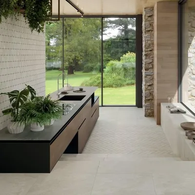 Zdjęcie produktu dla CASA39 Płytki imitujące kamień, białe, 30 x 60 cm, Marca Corona Arkiquartz