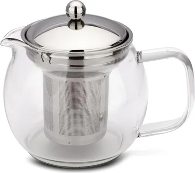 Produktbild von Weis Teekanne aus Borosilikatglas mit Teefilter 0,6 L