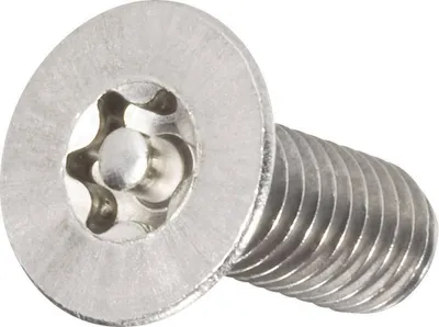 Produktbild von TOOLCRAFT 888797 Senkkopfschraube M3 8 mm T-Profil mit Stift Edelstahl A2 10 St.